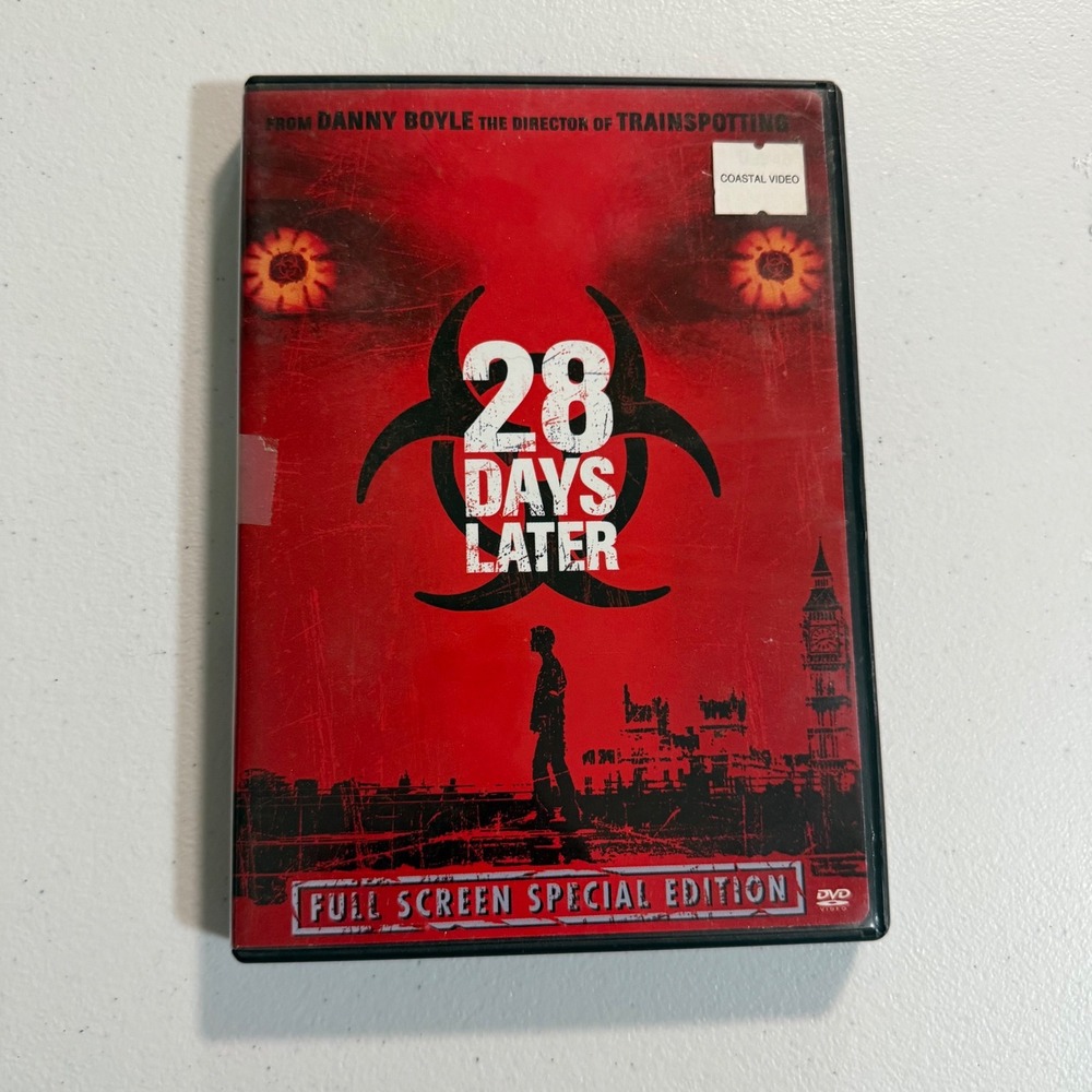 28 Days Later DVD Full Screen Special Edition Danny Boyle Horror Movie
